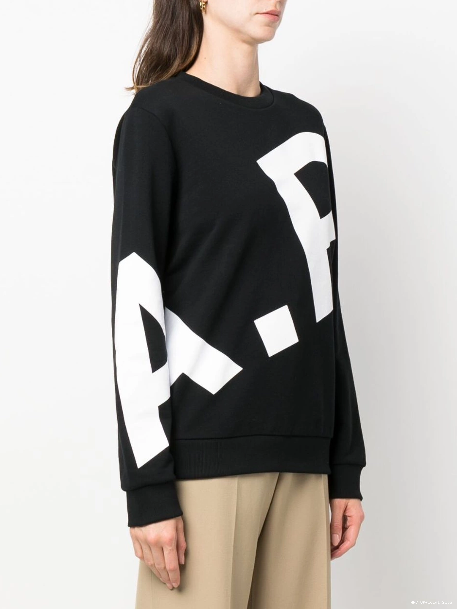 Affordable sweatshirt Women A.P.C. logo-print 0504